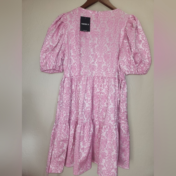 Pink Patterned Dress - Picture 2 of 5